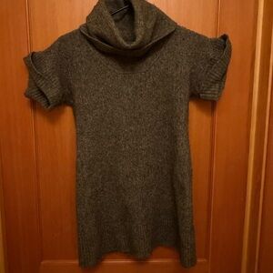 Banana Republic Gray Cowl Neck Sweater